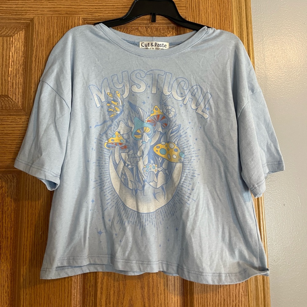 medium women’s blue tank top
